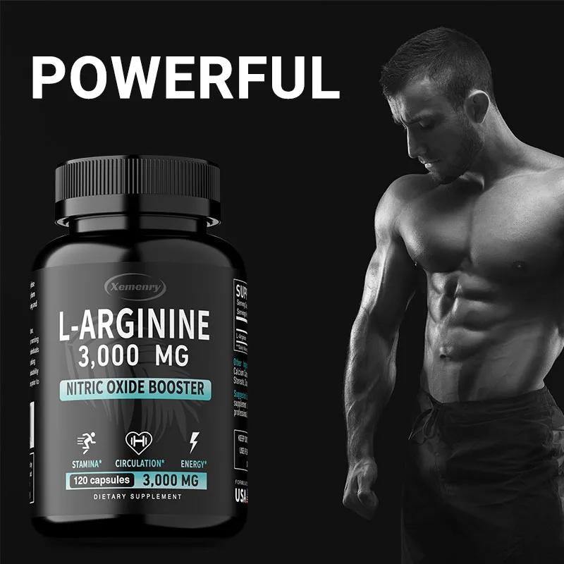 Pre Workout Supplement - Добавка в капсулах L-аргинина — для