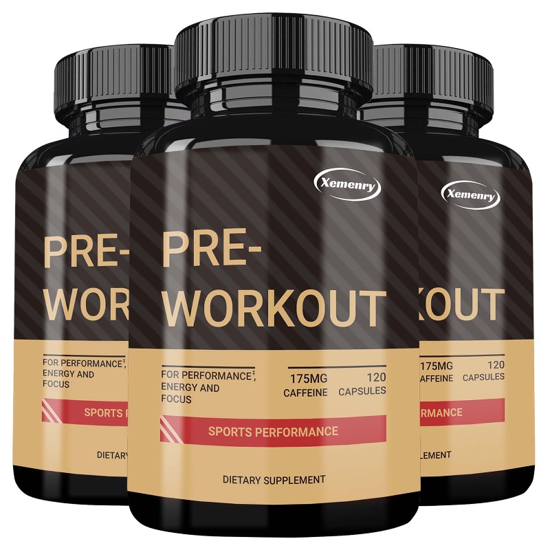 Pre Workout Supplement - Предтренировочная добавка - способствует росту мышц,