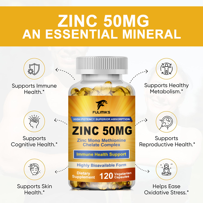 Капсулы из чистого цинка преми – обзор и цена Zinc Supplement 50Mg