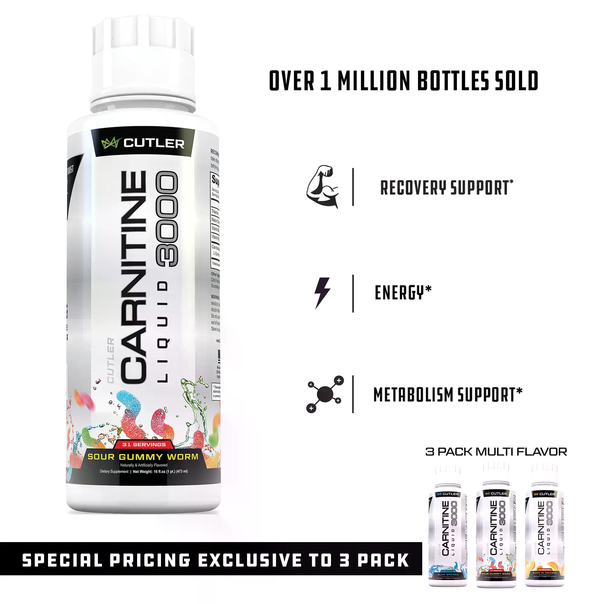 Жидкий карнитин Cutler Nutriti – обзор и цена Fitness Nutrition Energy