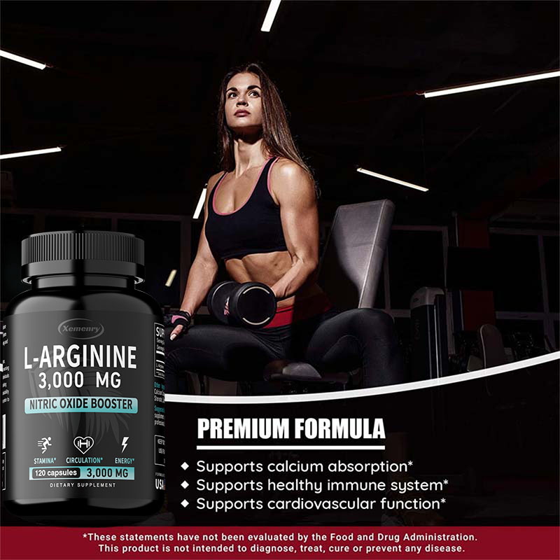 Добавка в капсулах L-аргинина  – обзор и цена Pre Workout Supplement