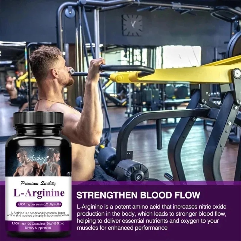 Капсулы L-аргинина - улучшают  – обзор и цена Pre Workout Supplement