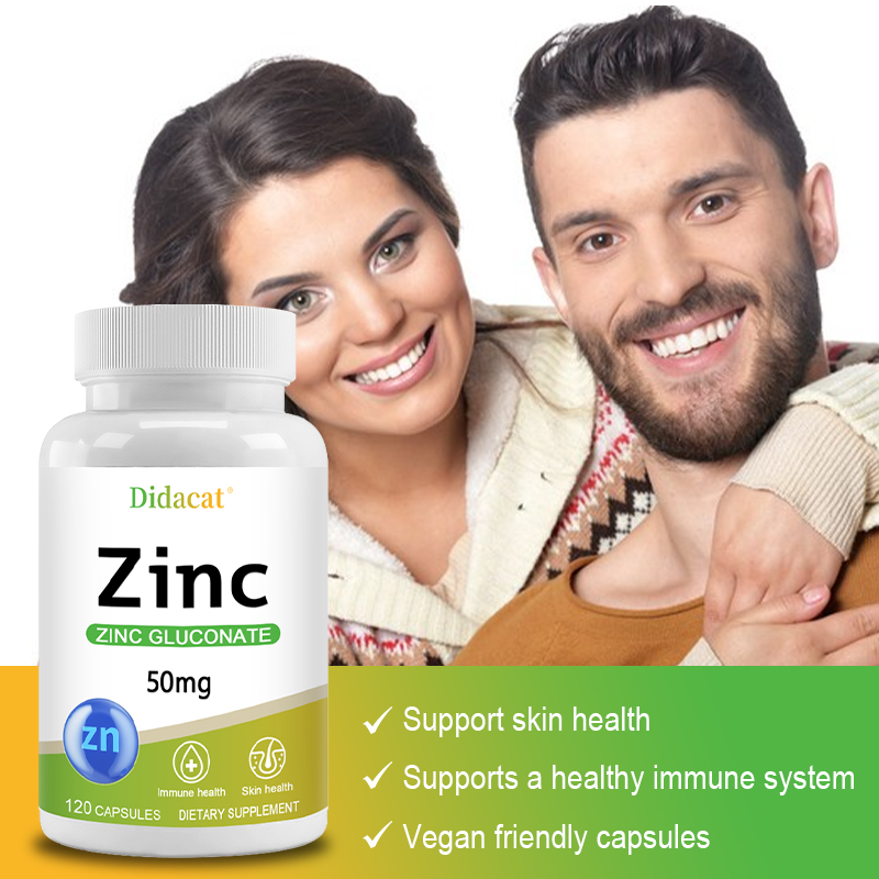 Капсулы глюконата цинка 50 мг, – обзор и цена Zinc Supplement 50Mg