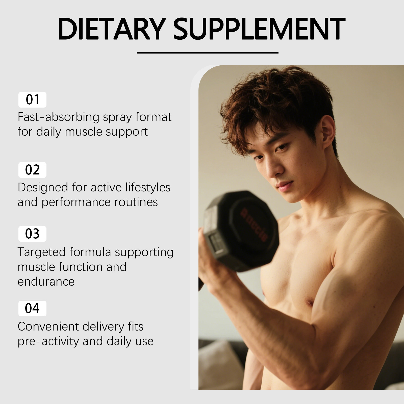 Спрей для роста мышц: повышает – обзор и цена Fitness Nutrition Energy