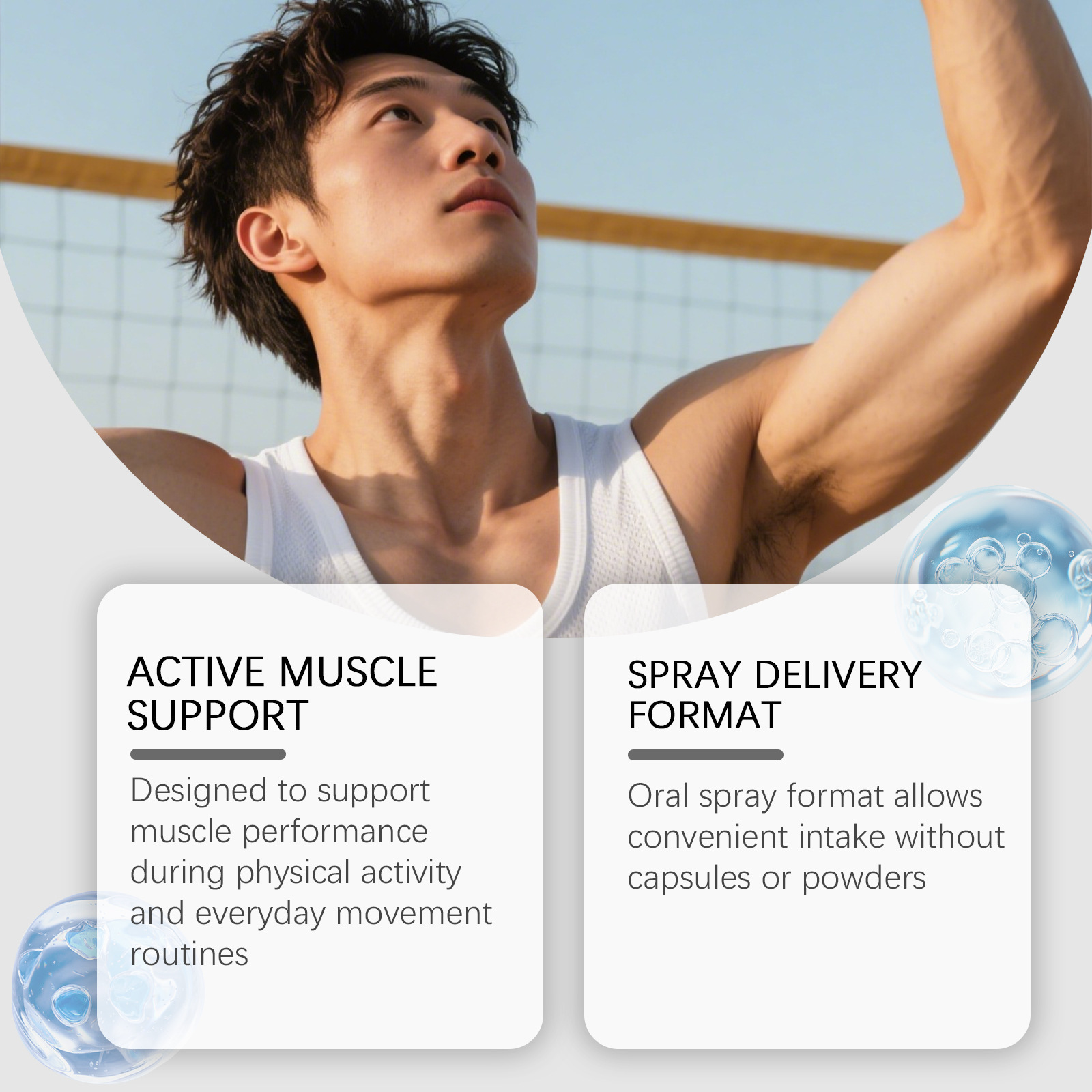 Спрей для роста мышц: повышает – обзор и цена Fitness Nutrition Energy