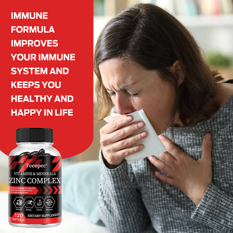 Капсулы с цинковым комплексом  – обзор и цена Zinc Supplement 50Mg