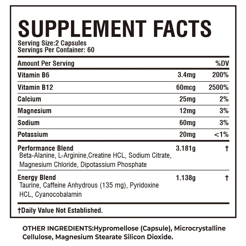 Спортивная добавка для предвар – обзор и цена Pre Workout Supplement