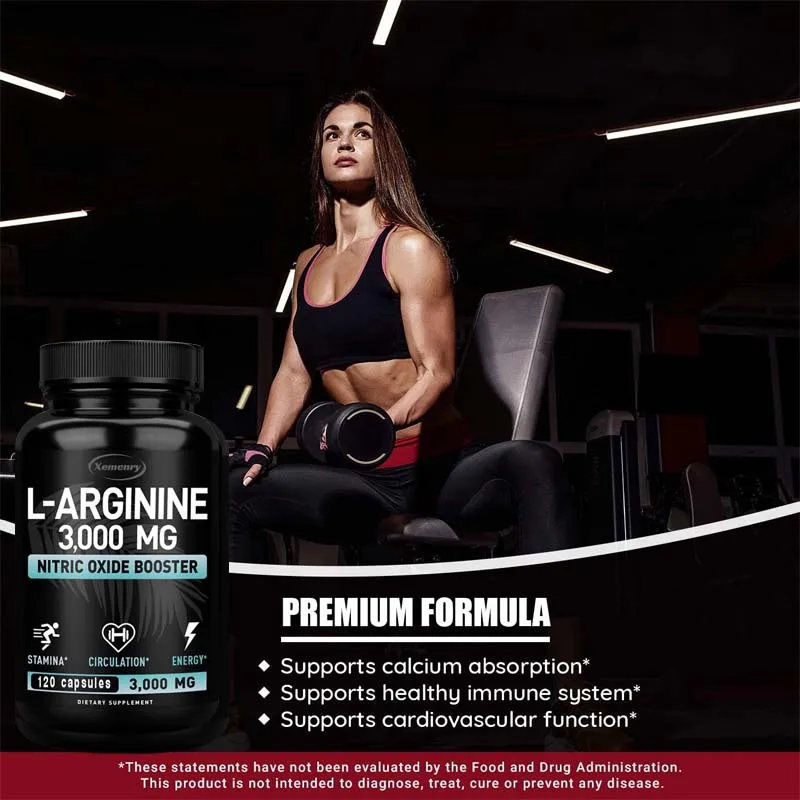 L-аргинин 3000 мг - для энерги – обзор и цена Pre Workout Supplement