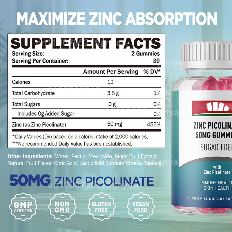 Добавка с упором иммунитета ци – обзор и цена Zinc Supplement 50Mg
